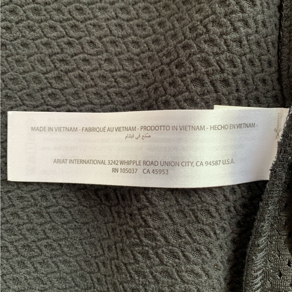 Ariat Team Softshell Jacket Black Zip Front Size Small - Picture 6 of 10